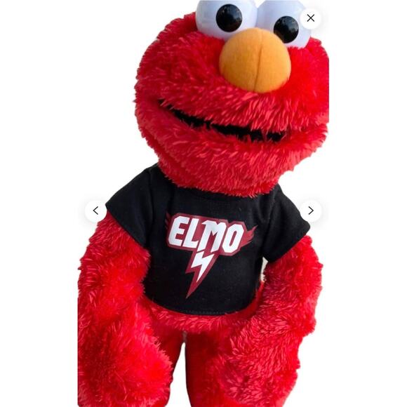 Collectable, Hasbro, 2010, Let’s Rock Elmo Sesame Street Plush Singing and Movin - Picture 9 of 9